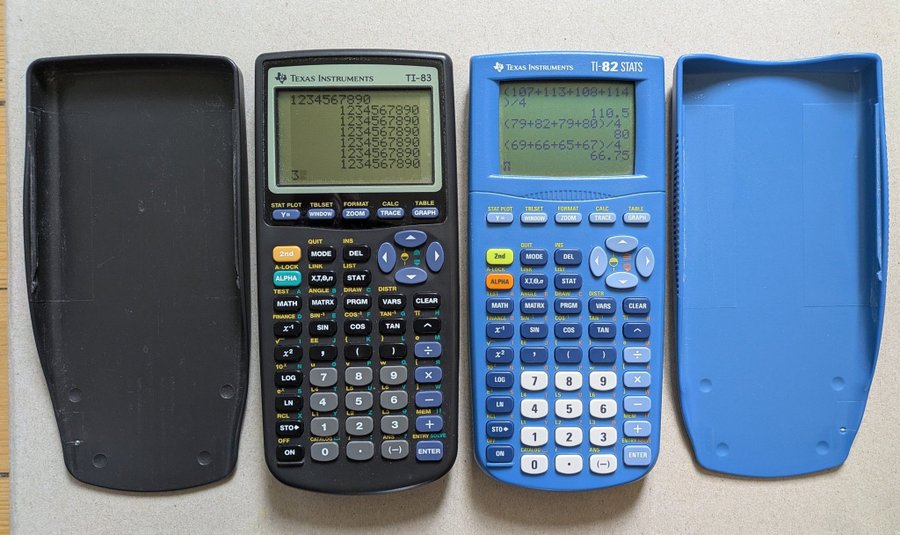 Texas Instruments TI-83 och TI-82 Stats