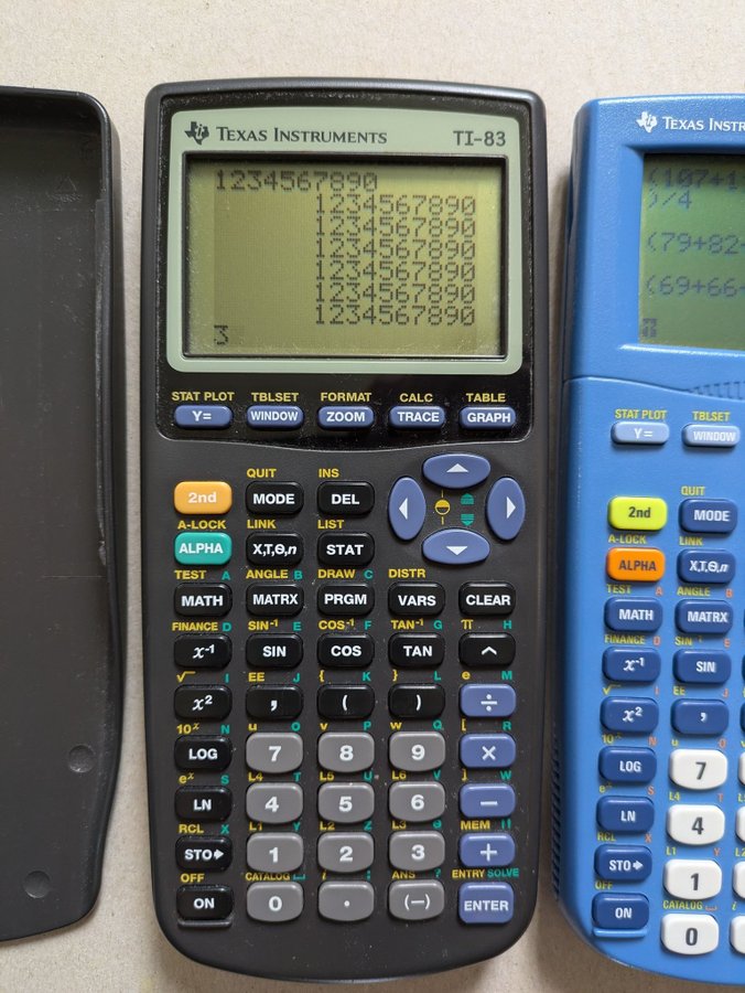 Texas Instruments TI-83 och TI-82 Stats