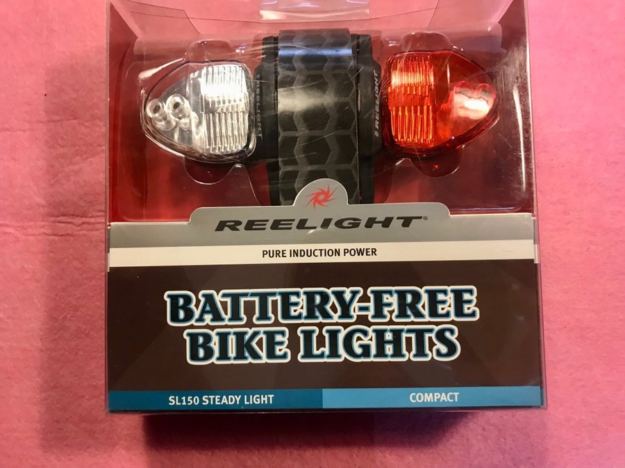 ReelLight Batterifria cykellampor