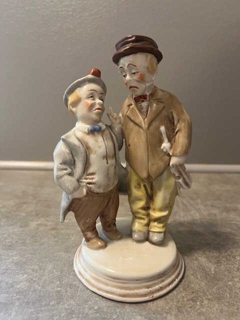 Carl Schneider Porcelain Figurine Gentlemen Germany  Gräfenthal