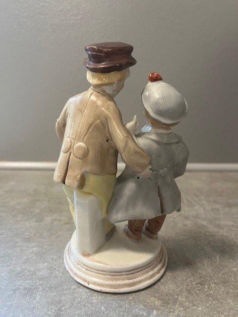 Carl Schneider Porcelain Figurine Gentlemen Germany  Gräfenthal