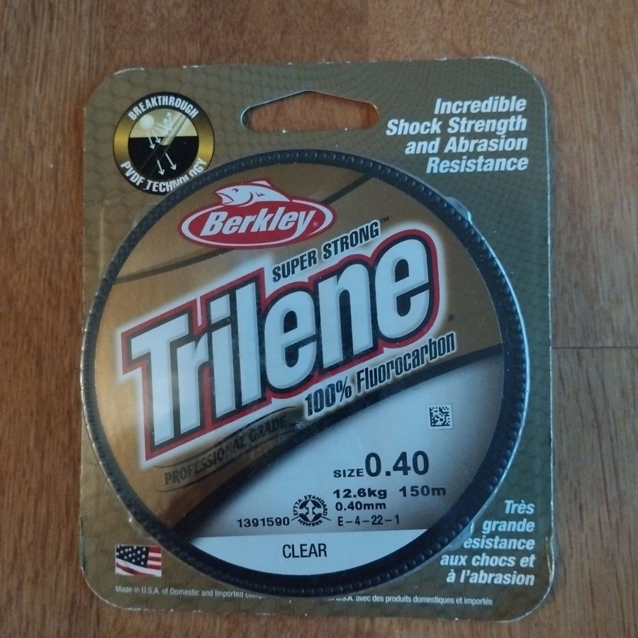 Berkeley Trilene 100% Flourcarbon