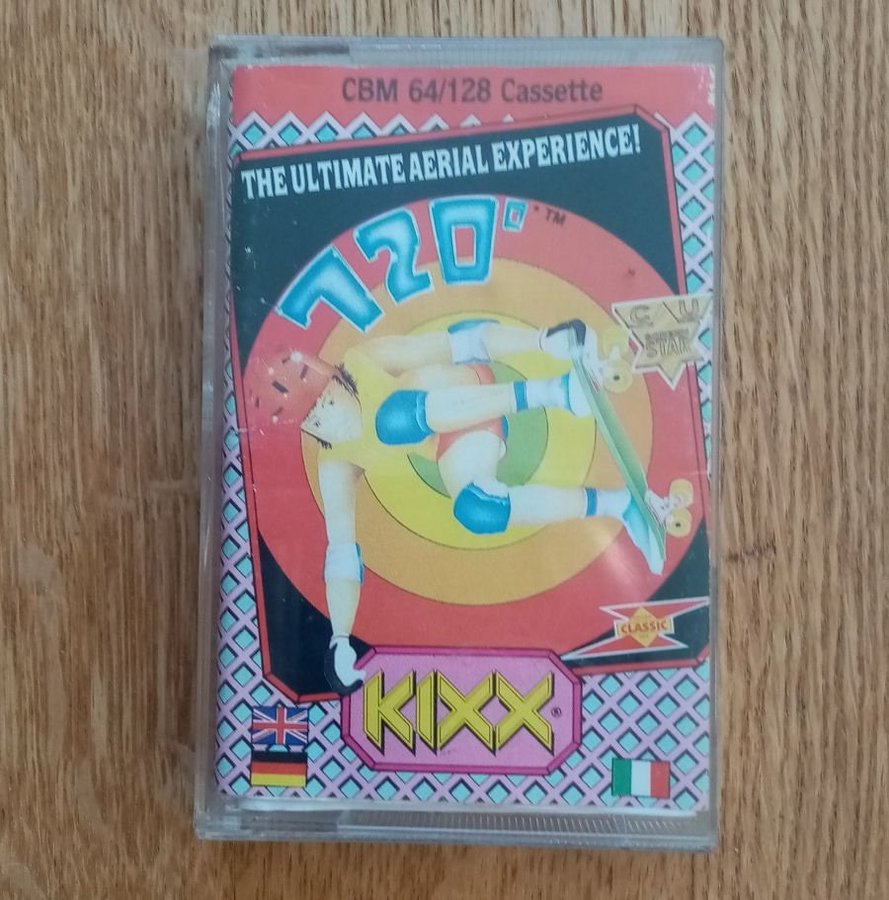 720° (Kixx - US Gold - Atari Games) - Commodore 64 / C64 Spel