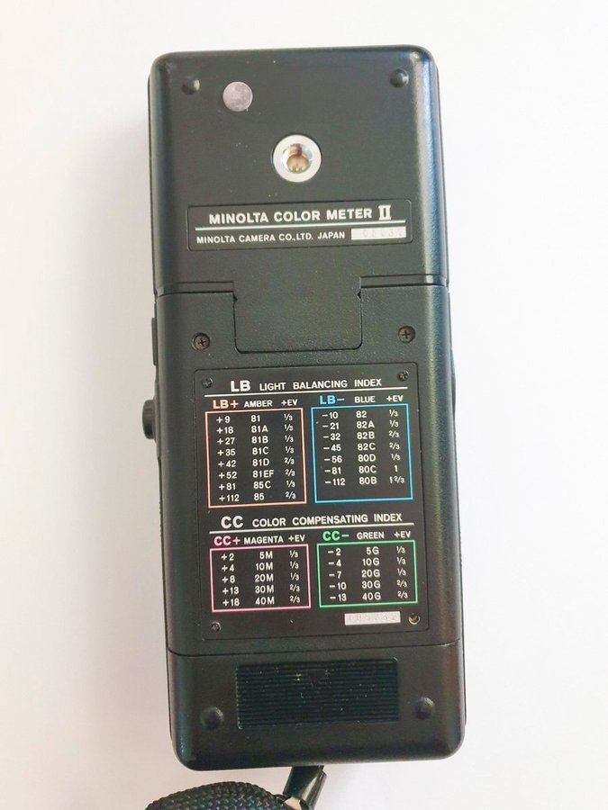 Minolta Color Meter II