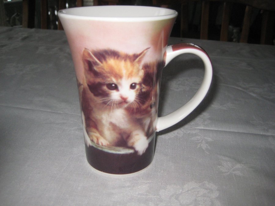 Mug med kattmotiv