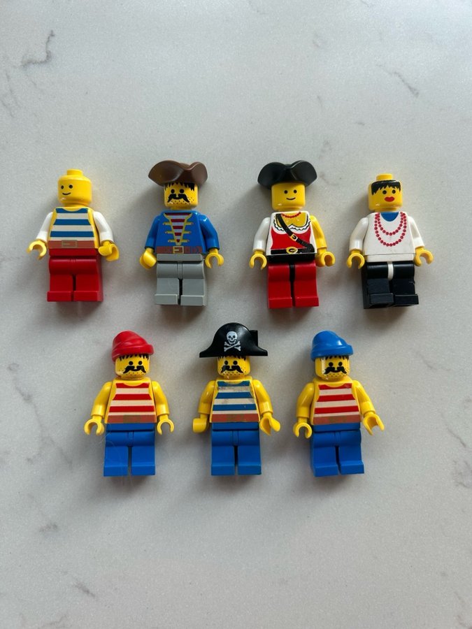 Lego pirates Pirat figurer minifigur classic