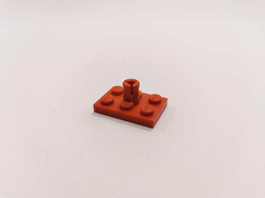 Lego - fäste - rotor holder - 2x3 - part 3462 - röd