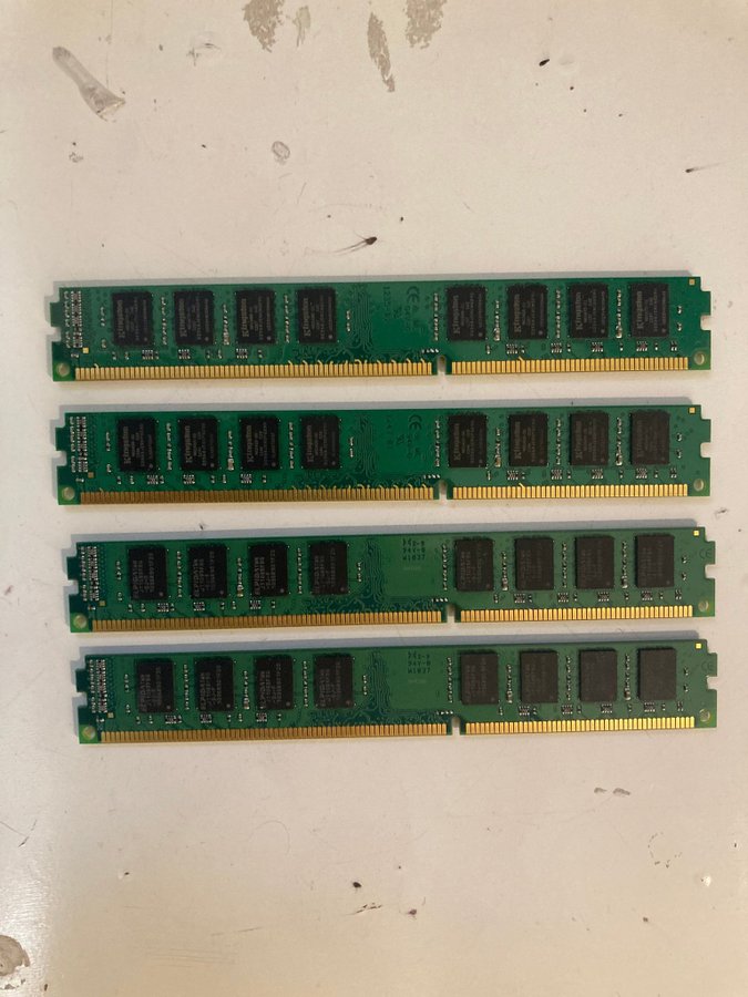 Kingston DDR3, 2st 4GB och 2st 2GB, 1333MHz