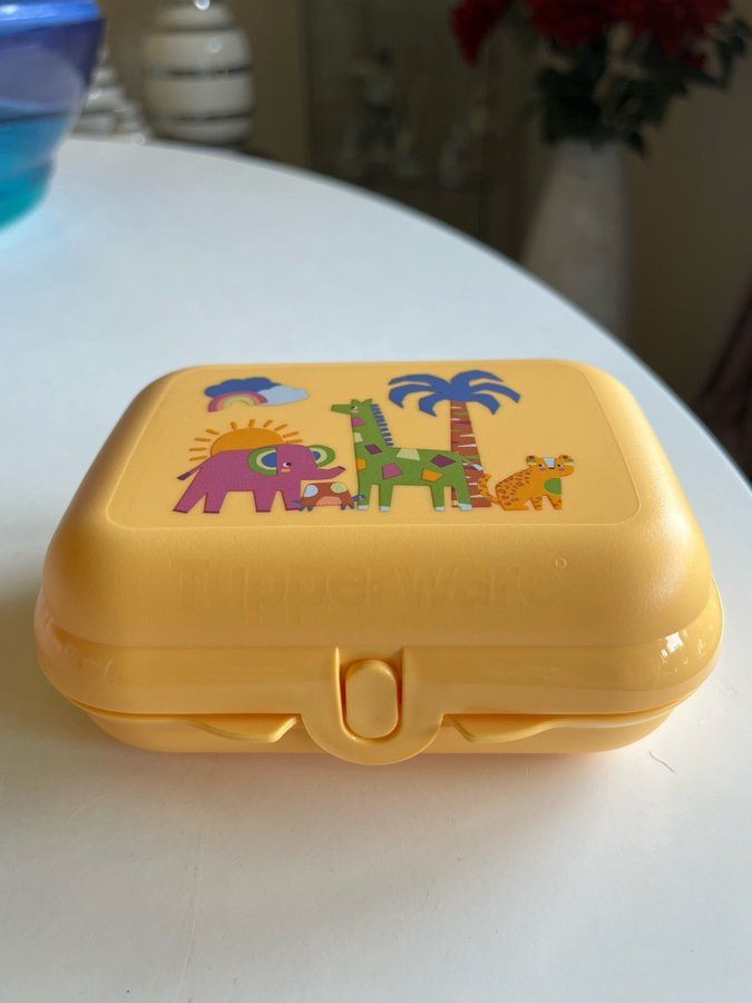 Tupperware ny liten matlåda djurmotiv