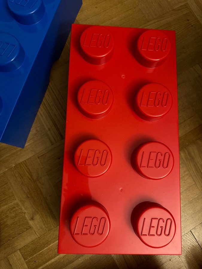 LEGO Förvaringslåda Röd