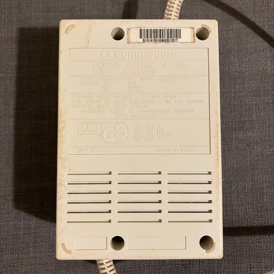 Commodore Amiga 600/1200 Power Supply