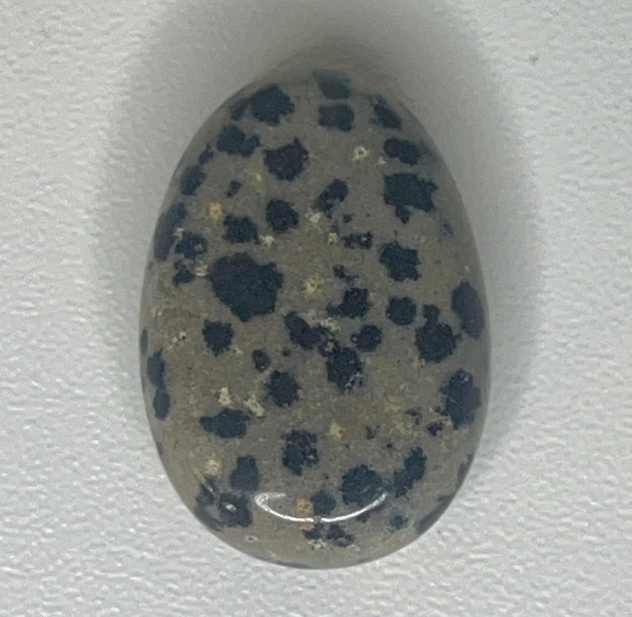 Naturlig Dalmatin jaspis 37 ct cabochon, perfekt för smycken. Healing/Reiki/diy