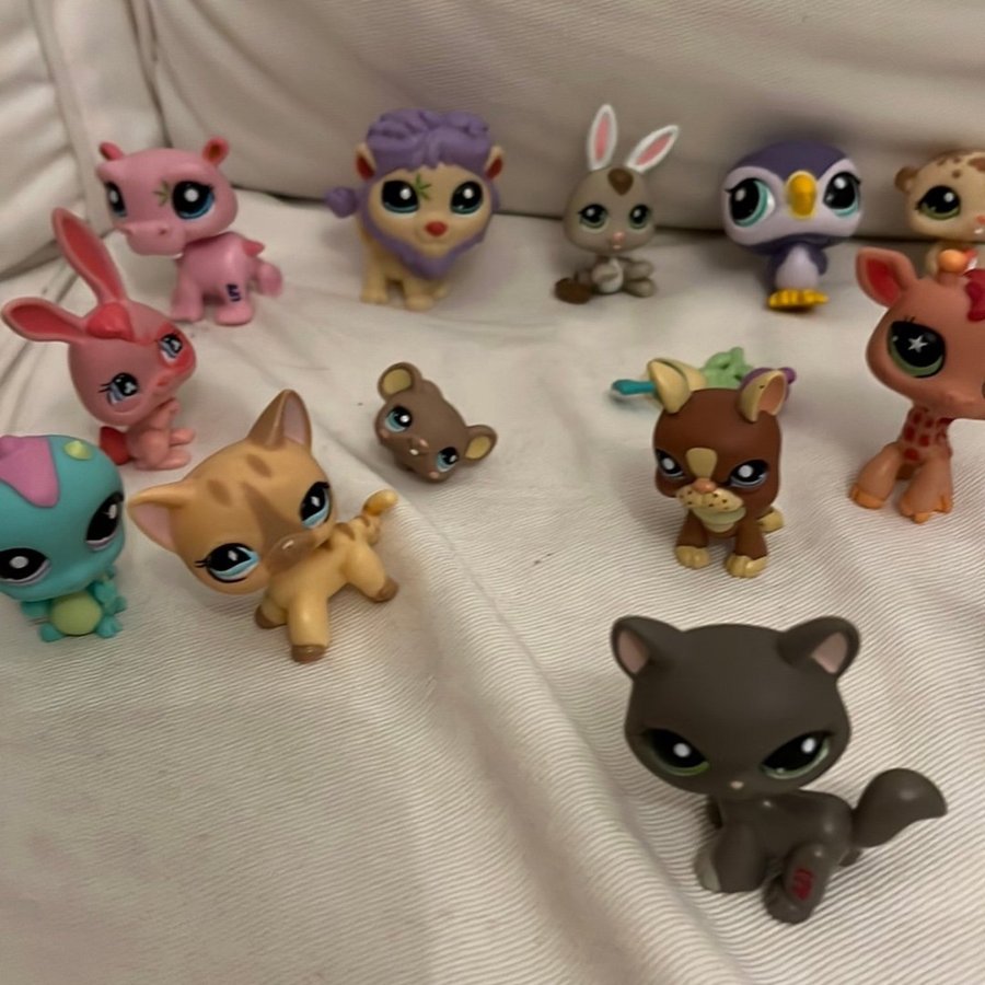 Litte Shop Pets - Stor samling med figurer och lekset