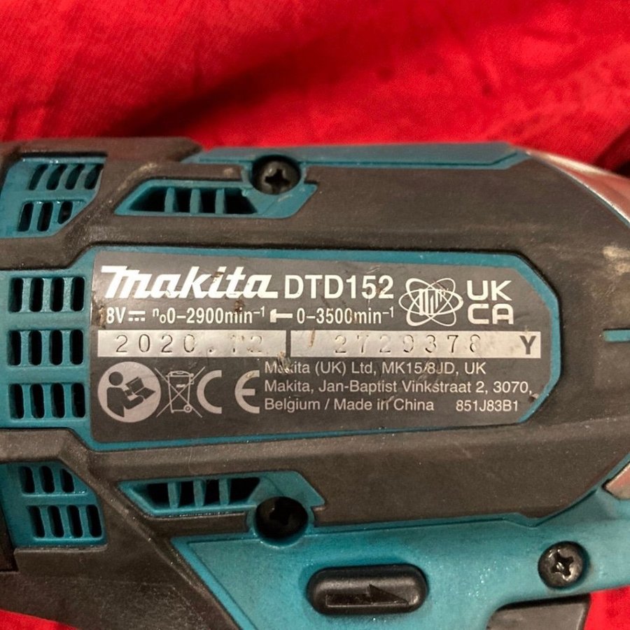 Makita DTD152Z 18V Slagskruvdragare