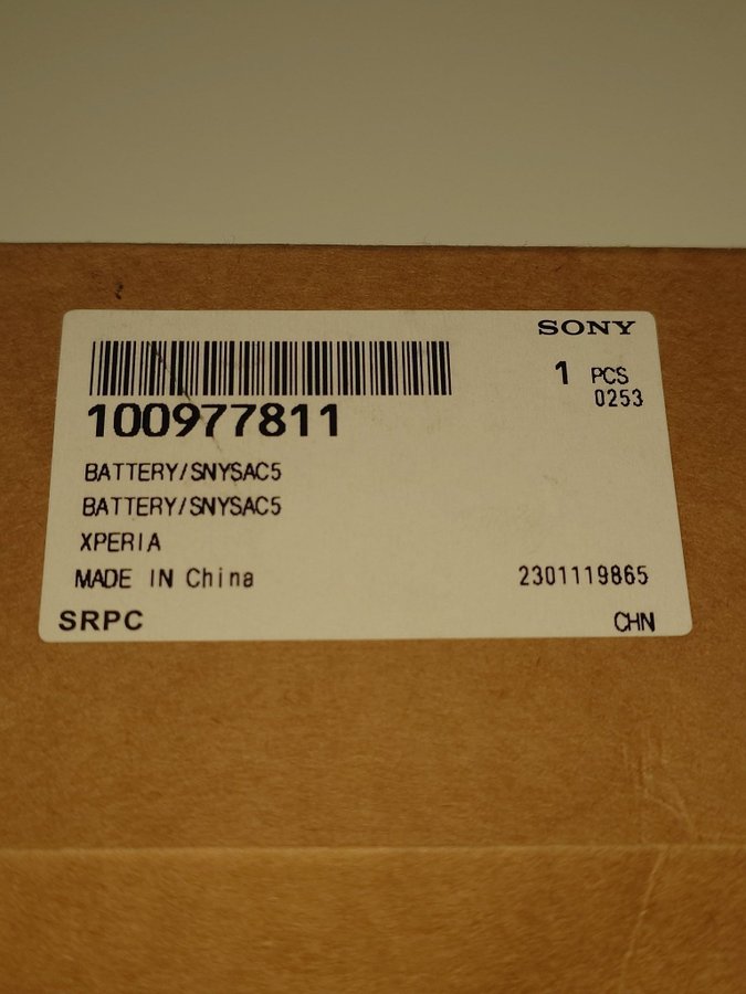 Sony Xperia 1 iii Batteri