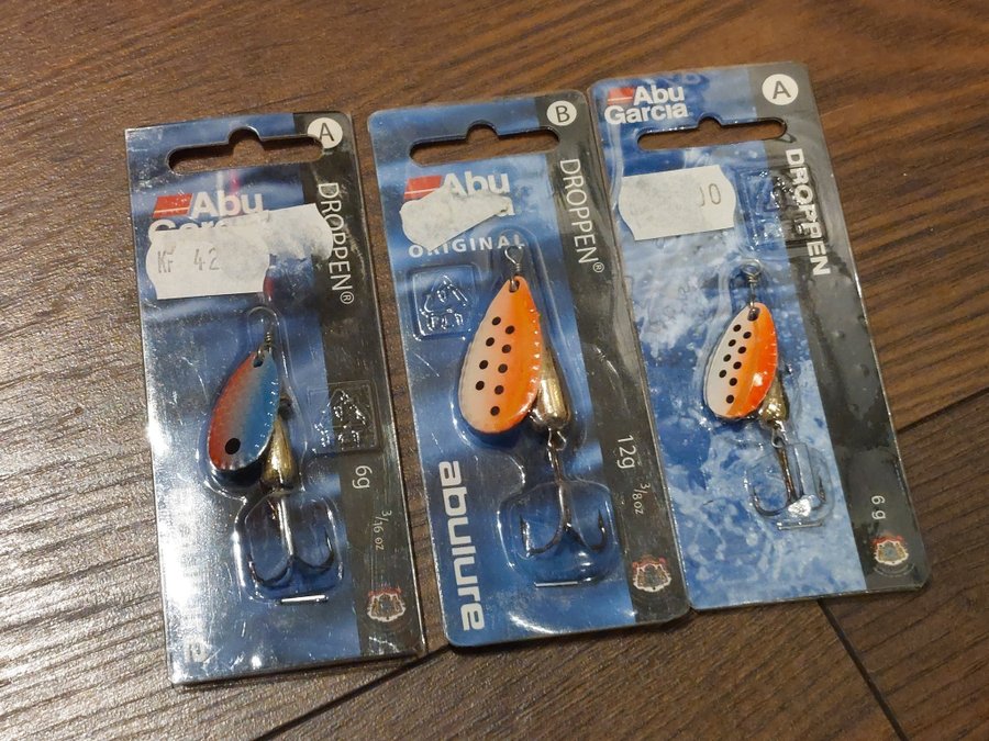 Abu Garcia Dropen x3