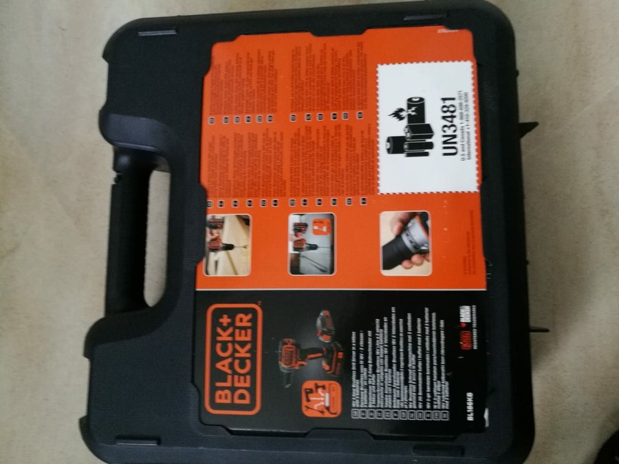 Black+Decker 18V Borrmaskin