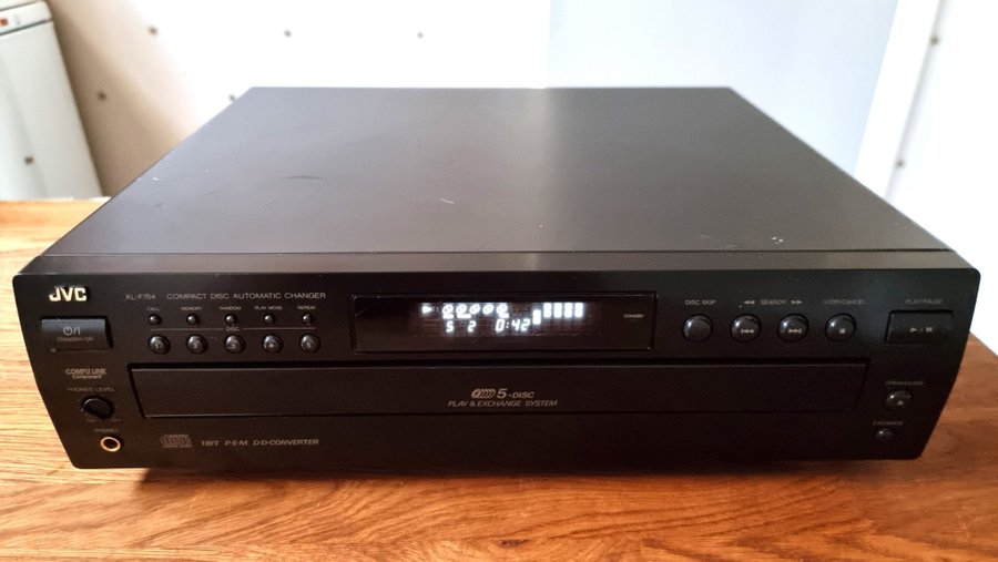 JVC XL-F154 CD-växlare för 5 skivor