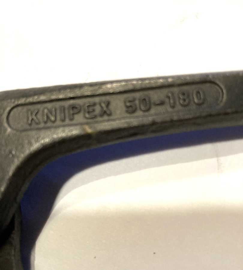 Knipex 74-160 avbitare  Knipex 50-180 hovtång