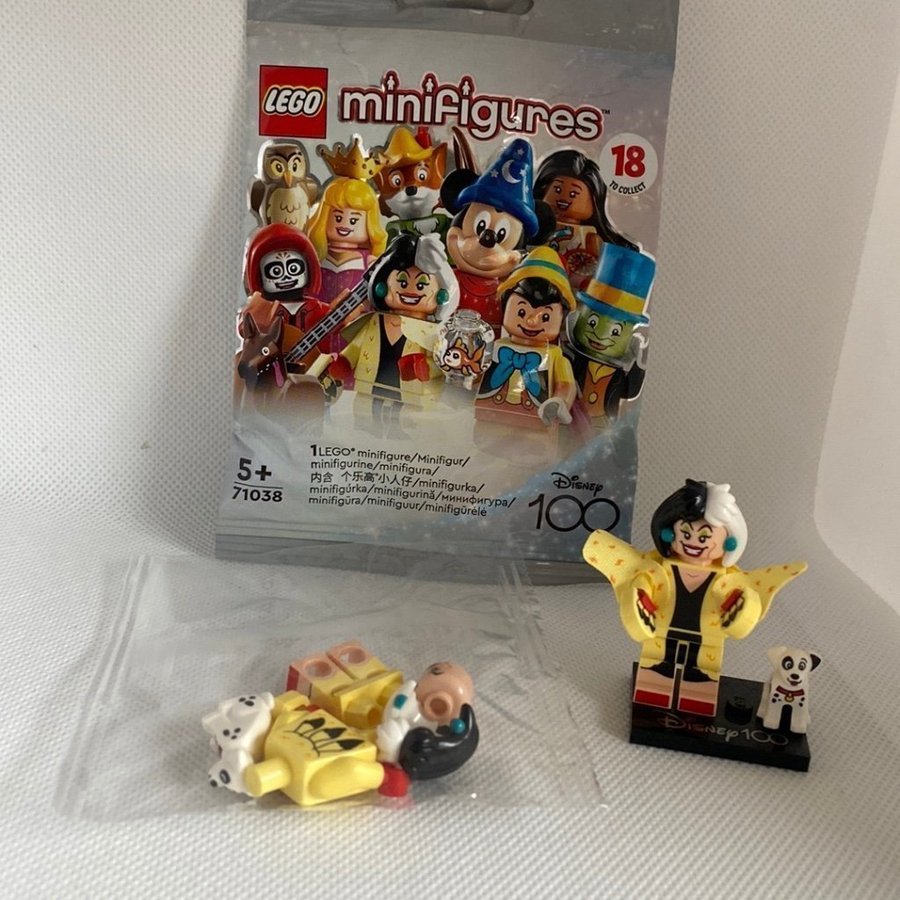 Oöppnad Minifigures från Disney 100