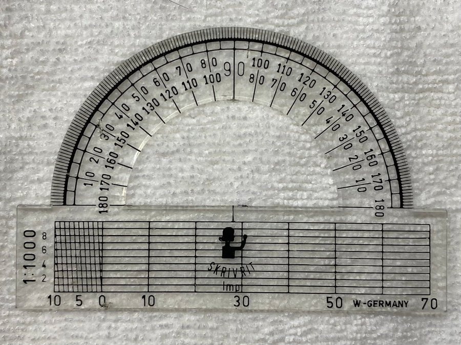 Ecobra K VIII - Ritverktyg - Orginalask - 1950-tal - Vintage