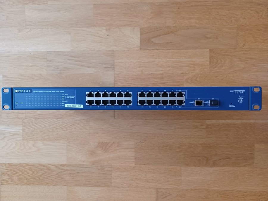 Netgear Switch GS724T