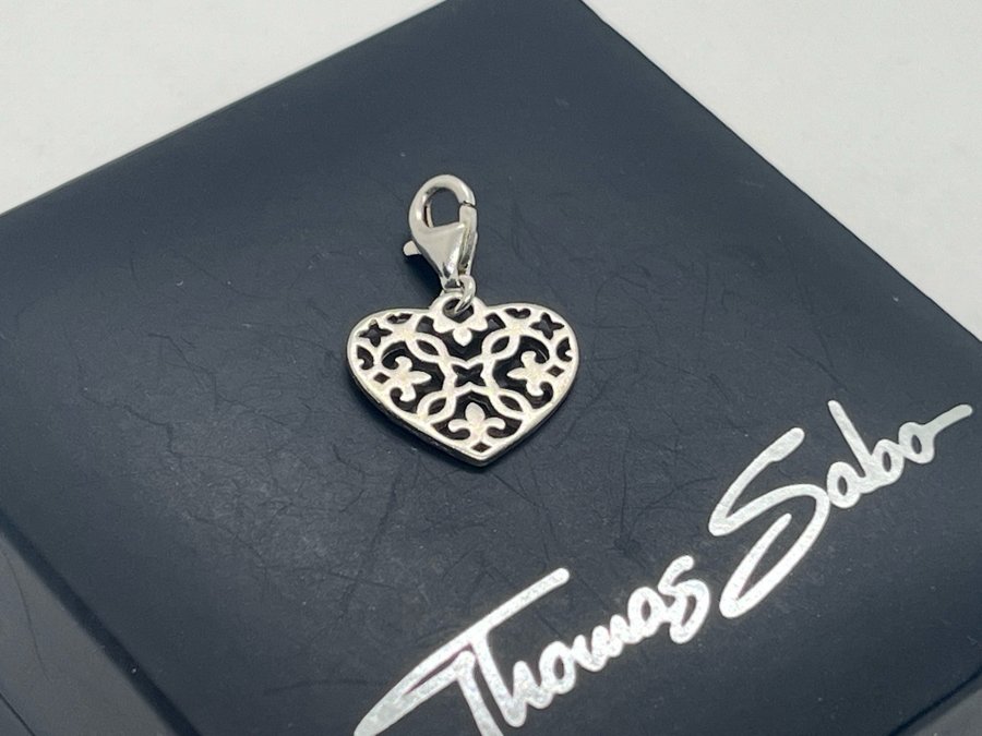 Thomas Sabo Hjärta, berlock i silver.