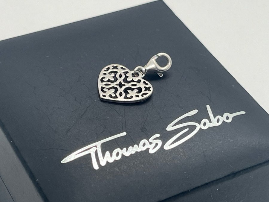 Thomas Sabo Hjärta, berlock i silver.