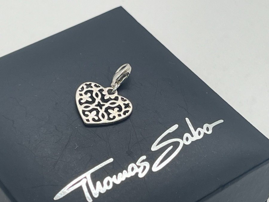 Thomas Sabo Hjärta, berlock i silver.