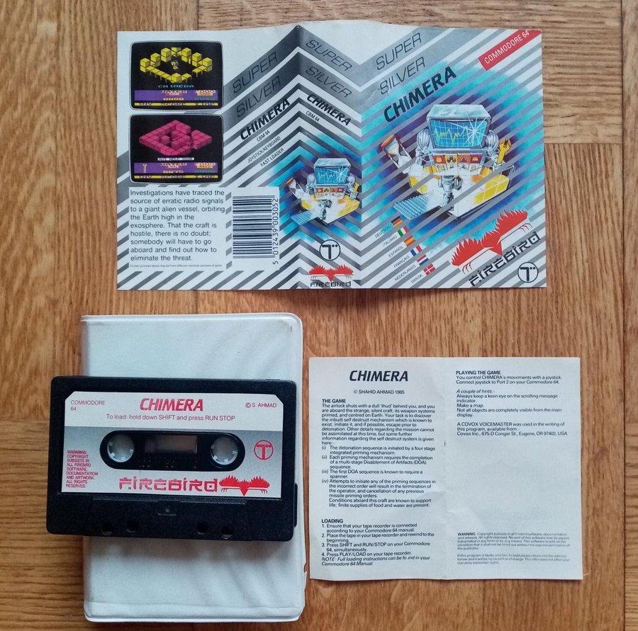 Chimera (Firebird - Super Silver) - Commodore 64 / C64 Spel