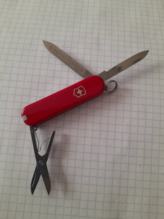 Victorinox fickkniv med Ahlström-logotyp/6 st verktyg