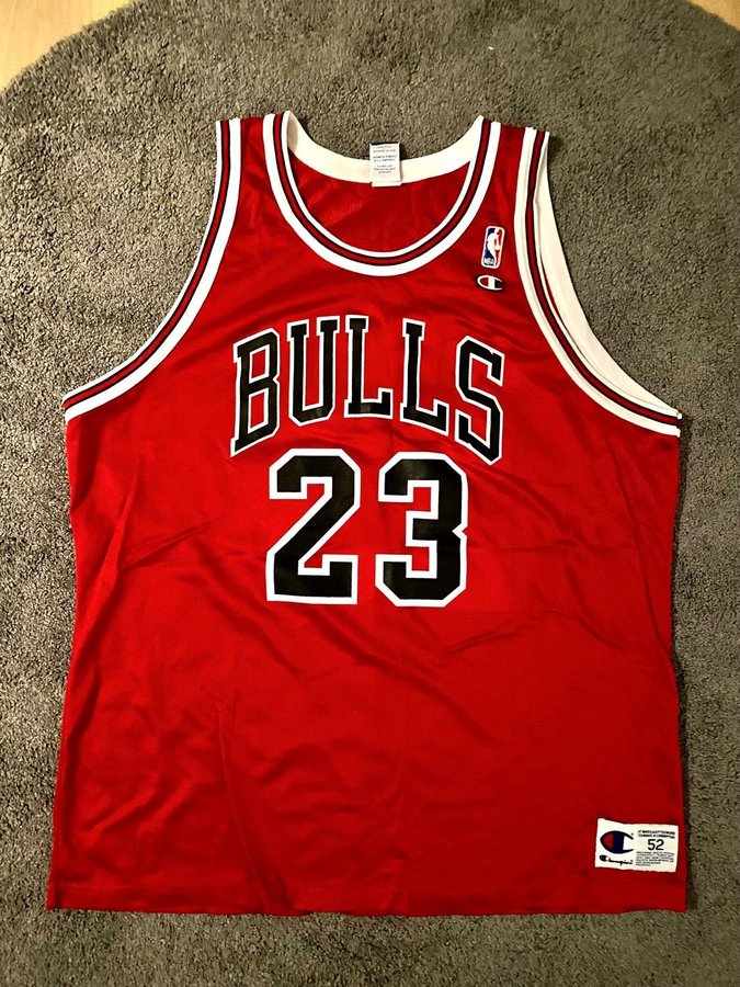 CHICAGO BULLS JERSEY / LINNE JORDAN - ORIGNAL CHAMPION - RETRO