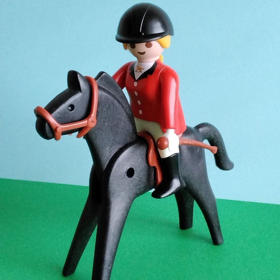 Playmobil ryttarinna med häst (6528)