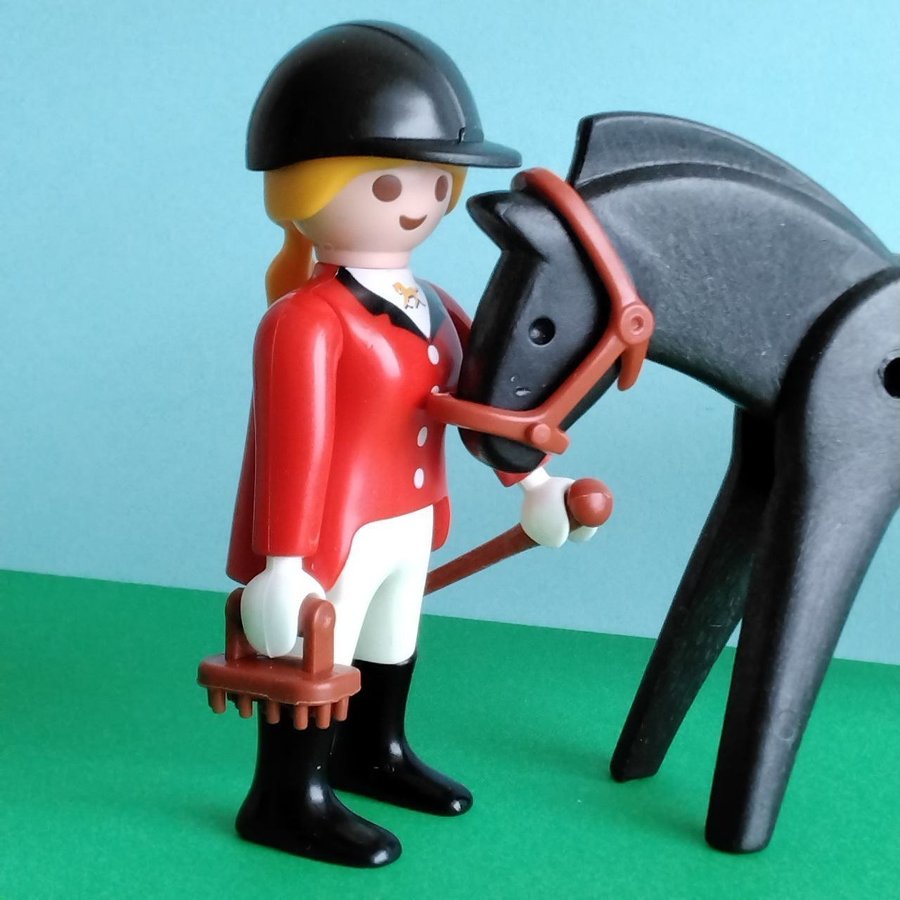 Playmobil ryttarinna med häst (6528)