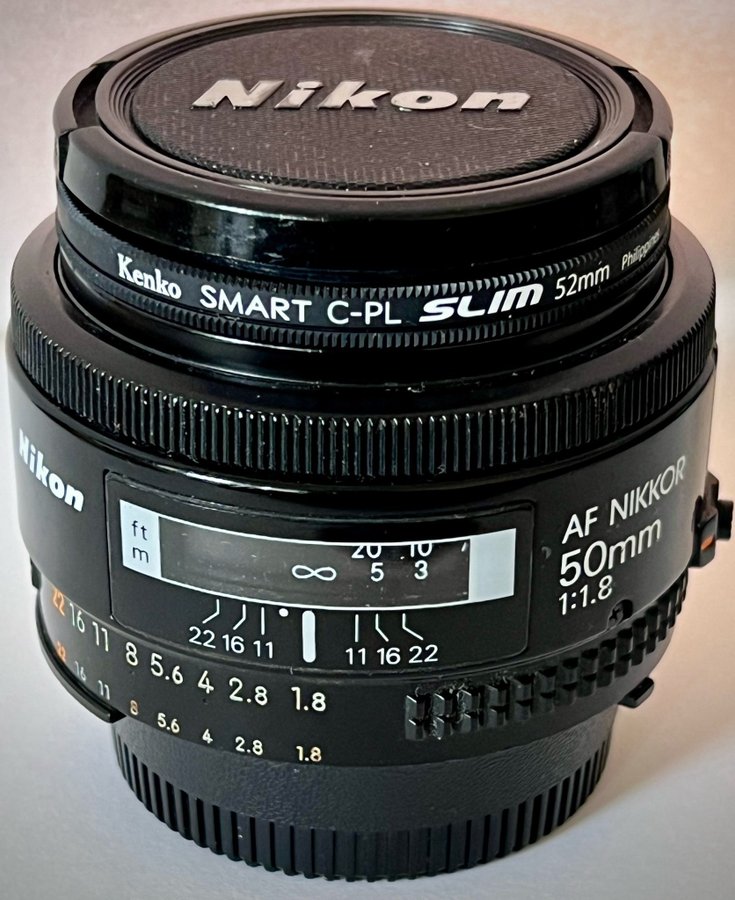 Nikon AF Nikkor 50mm 1:18 Objektiv