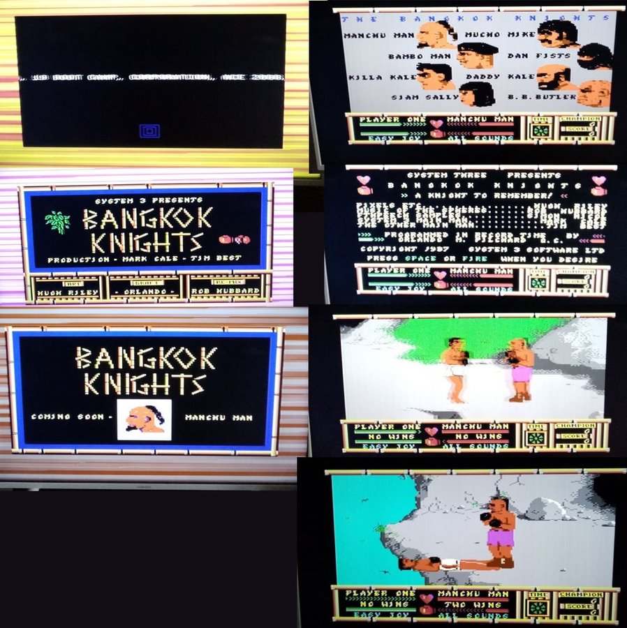 Bangkok Knights (Summit - Alternative - System 3) ->TESTAD<- Commodore 64 / C64