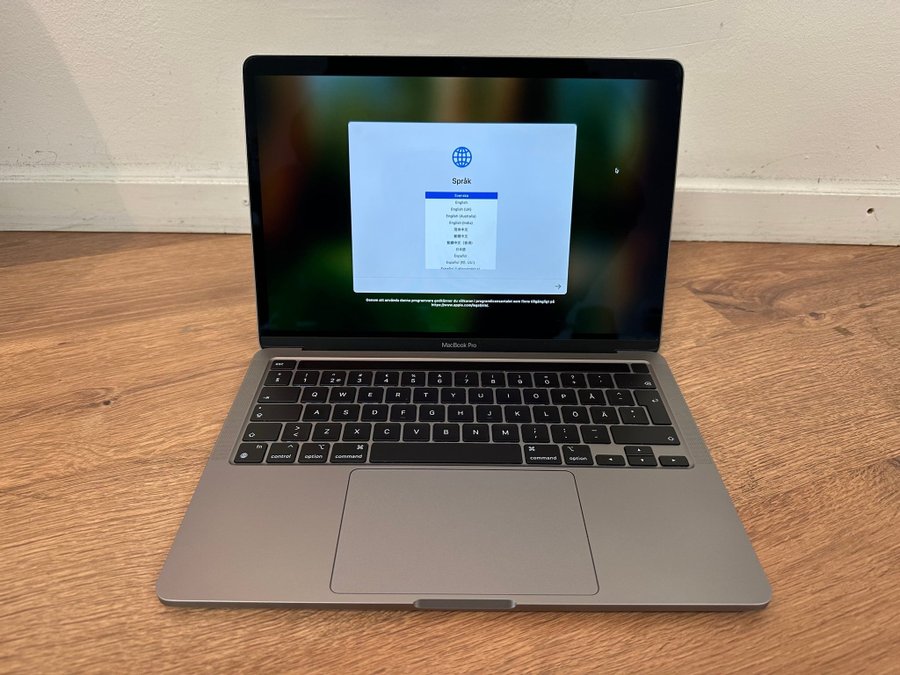 MacBook Pro 13-tum M1 med Touch Bar - 16GB/256GB