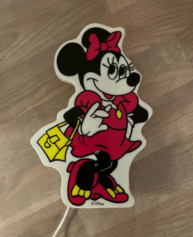 Disney, Minnie Mouse vägglampa