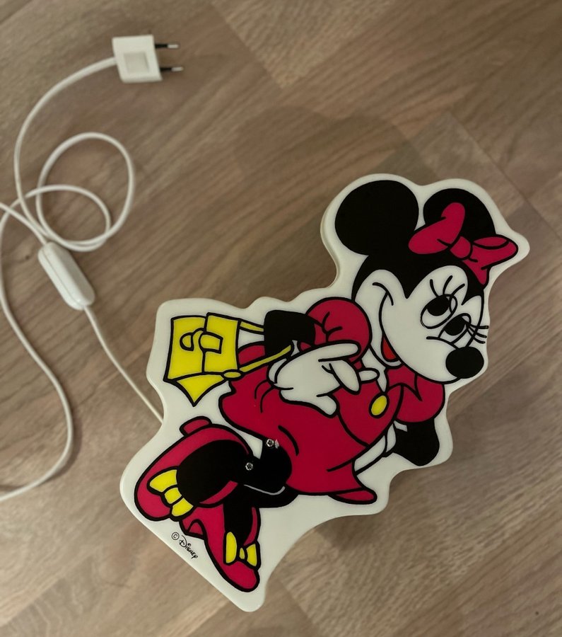 Disney, Minnie Mouse vägglampa