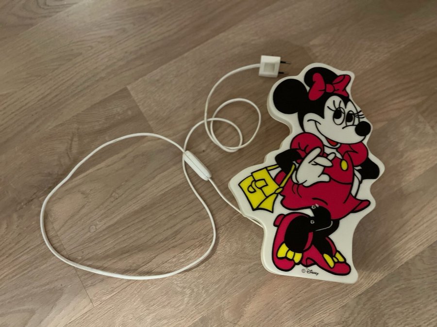 Disney, Minnie Mouse vägglampa