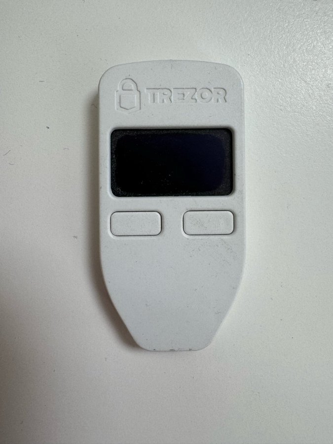 Trezor One Krypto hårdvaruplånbok