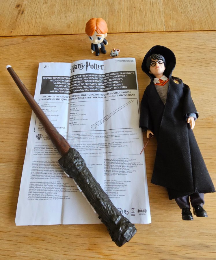 Harry Potter Trollkarlsstav  Figurer - paket