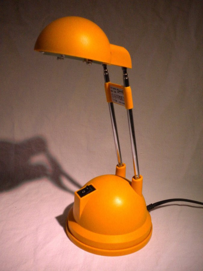 Bordslampa Espressivo Gul Ikea Skrivbordslampa Retro Vintage