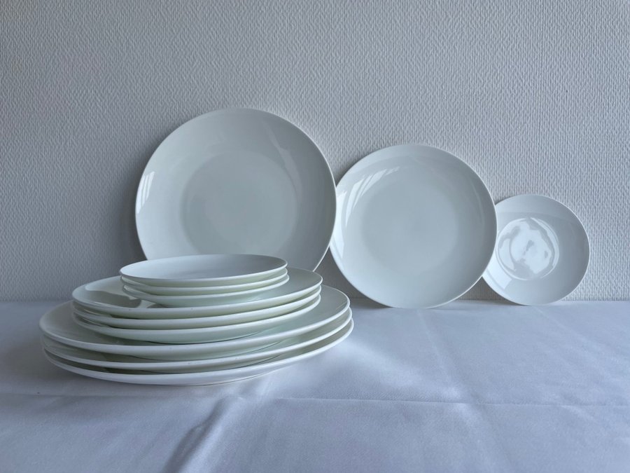 Rosenthal “Jade” Bone White China 12 pcs tallriksset