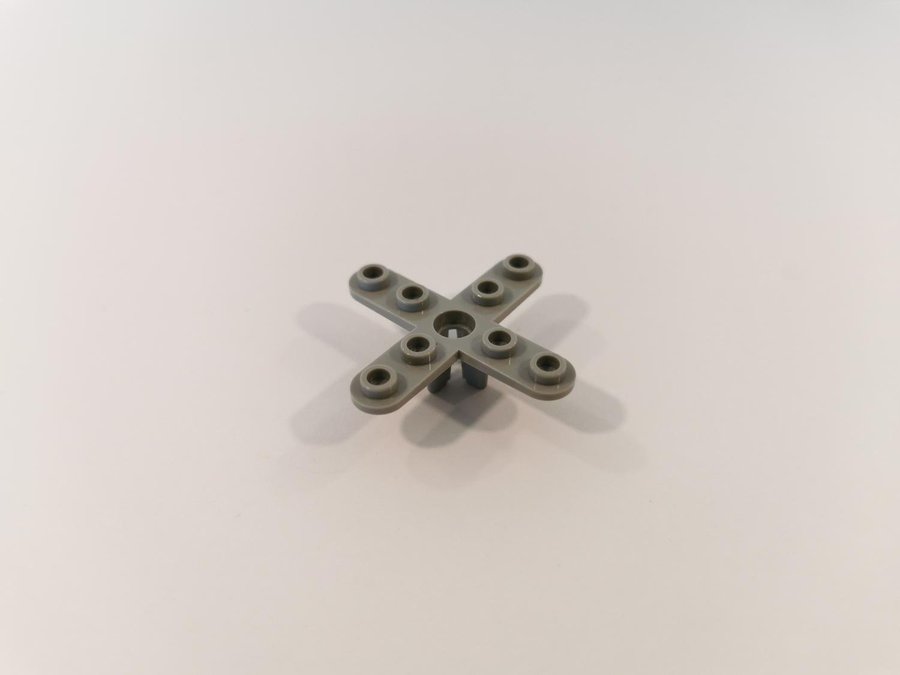 Lego - space - propeller - part 2479 - ljusgrå (old light gray)