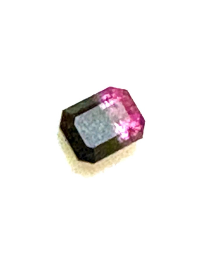 Bi color tournaline gemstone natural certified gems- stone queen