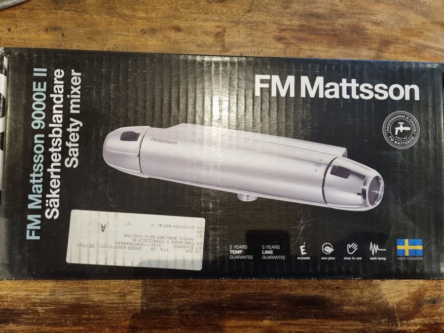 FM Mattsson 9000E II Säkerhetsblandare