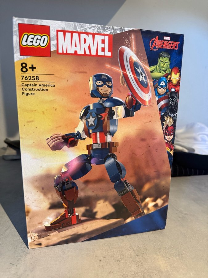 LEGO Marvel Avengers Captain America 76258