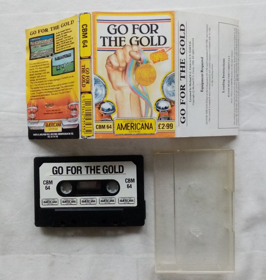 Go For the Gold (Americana) - Commodore 64 / C64 Spel