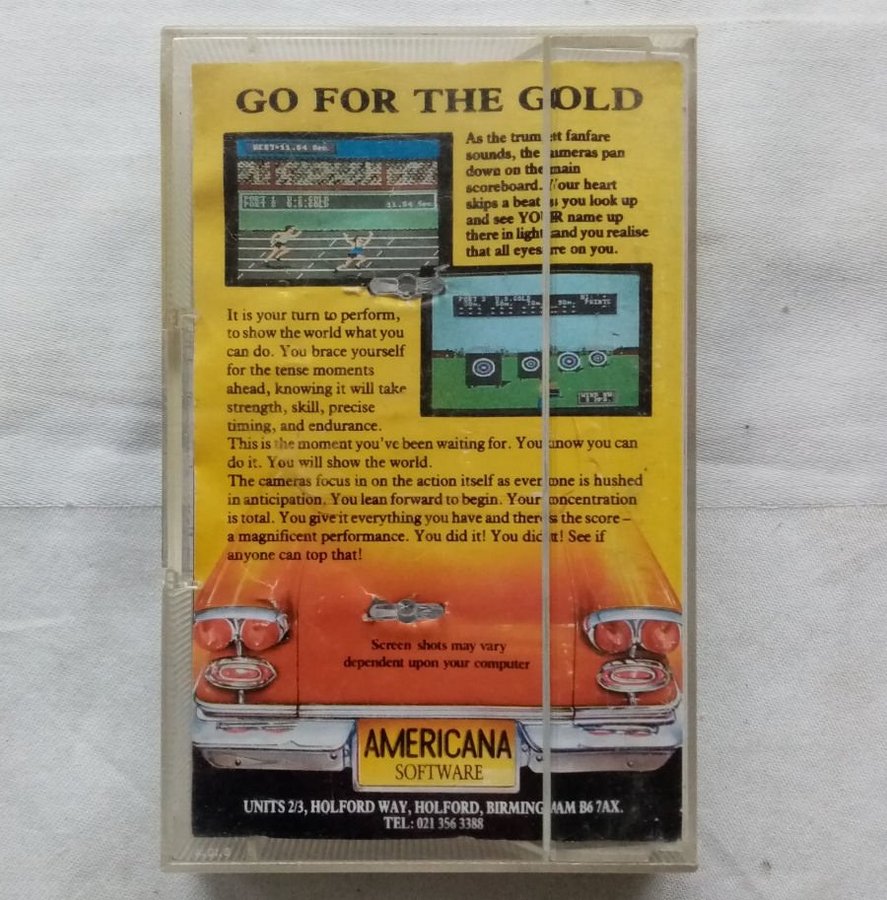 Go For the Gold (Americana) - Commodore 64 / C64 Spel